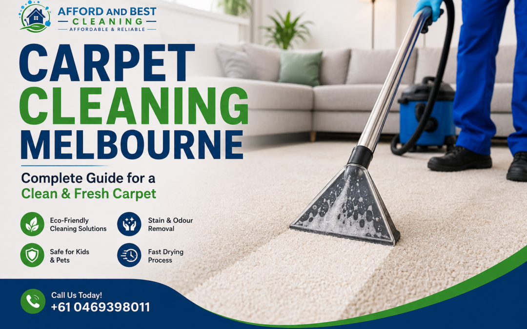 Carpet Cleaning Melbourne – professional carpet cleaning for a clean and fresh carpet.