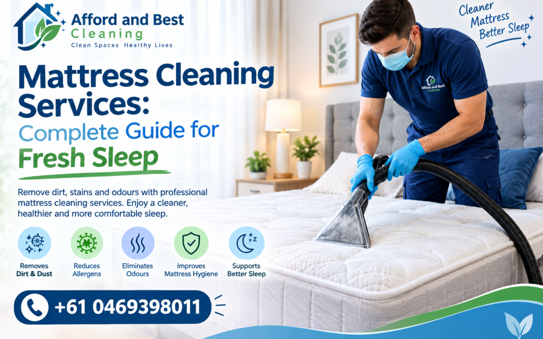 Mattress Cleaning Services: Complete Guide for Fresh Sleep