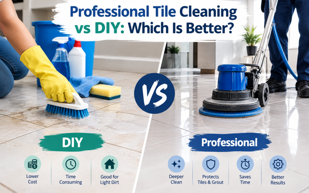 Professional Tile Cleaning vs DIY: Which Is Better?